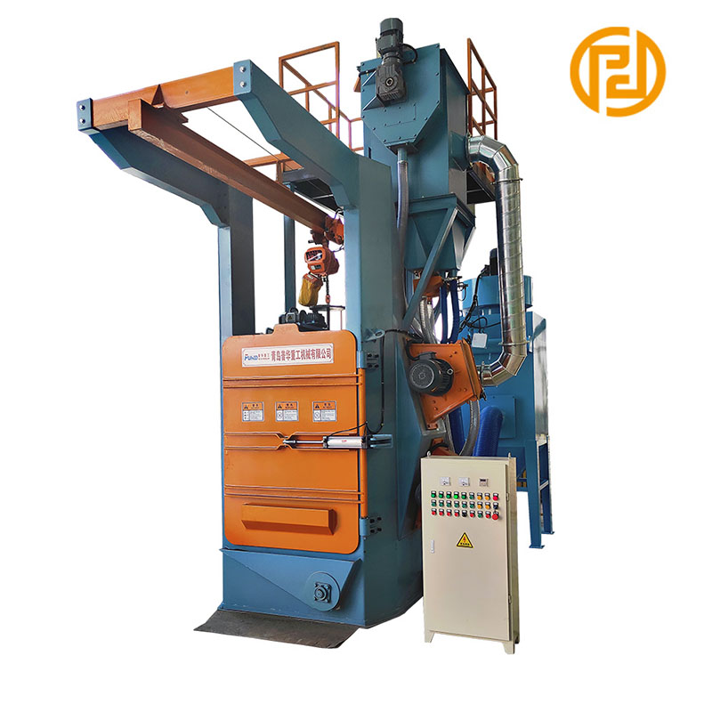 Hrook Type Steel Sand Shot Blasting Machine fyrir bifreiðar hluta